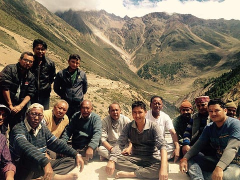 The men and women of Niti, the last Indian village 26 km from the China border, were geared up to fight should the anticipated ‘limited hostilities’ break out here instead. (EPS Photo)