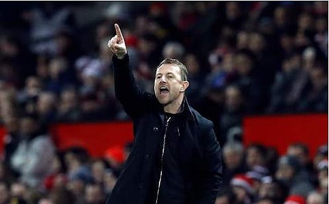 Derby County's English manager Gary Rowett