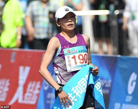 Wang Jiali has been banned for eight years after failing a drugs test, her second violation. (Photo: AFP)
