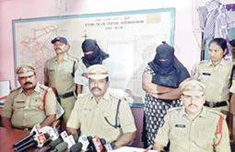 Two arrested for persuading women to sell uteruses in Visakhapatnam