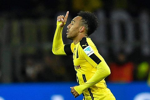 Borussia Dortmund's Pierre-Emerick Aubameyang