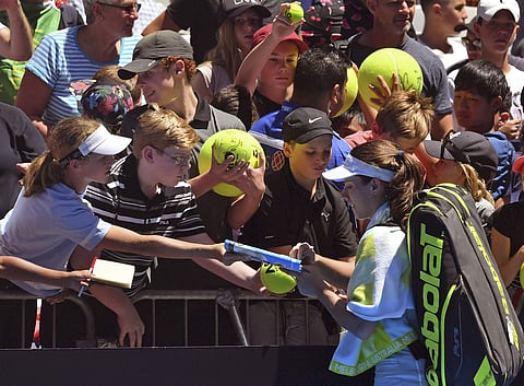 The Sydney-born Johanna Konta is a crowd favourite in Melbourne | AP