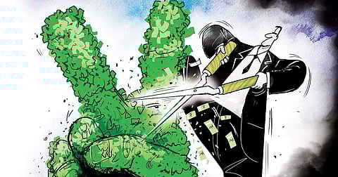 Flushing out dirty money from politics