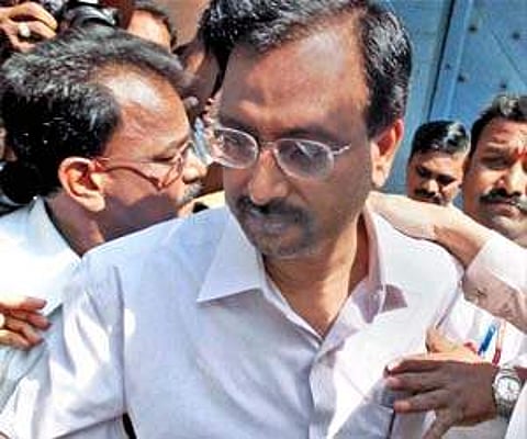 Former Satyam Computers chairman B Ramalinga Raju(file photo)