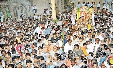 Ahobilam temple festival in Andhra Pradesh