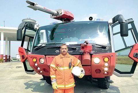 “Heavy smoke was billowing out of the building...”