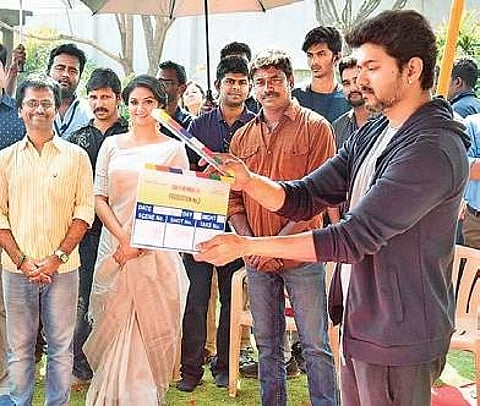 Vijay’s next kickstarts