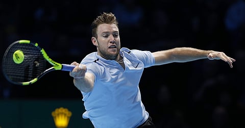US tennis player Jack Sock. | AP