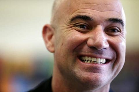 Tennis great Andre Agassi. (AP)