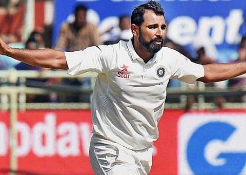 Indian seamer Mohammed Shami. (File | PTI)