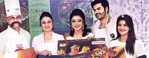 Sathish, Soniya Agarwal, Nisha Krishnan and Ganesh Venkatraman at the event