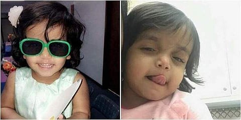 Sherin Mathews (Facebook Photo | Where is Sherin Mathews)