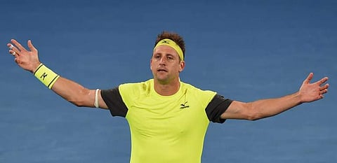 USA's Tennys Sandgren| AFP
