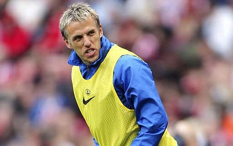 Former Manchester United, Everton and England defender Phil Neville | Photo: AP