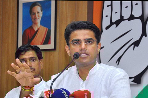 Rajasthan Congress chief Sachin Pilot (File | PTI)