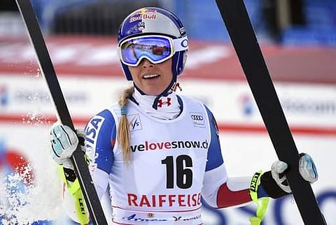 Alpine ski stars Lindsey Vonn ( in picture) and Mikaela Shiffrin were among a record 242 athletes named. | Photo: AP