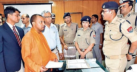 Uttar Pradesh Chief Minister Yogi Adityanath has repeatedly warned state police that laxity in enforcing law and order would not be tolerated. Dozens of policemen were suspended last year to send out a strong message in this regard. He has warned of stern