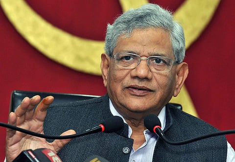 CPM General Secretary Sitaram Yechury (File photo | PTI)