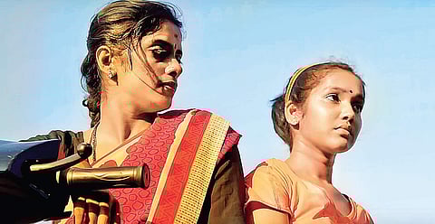 Kani and Anikha in 'Maa'.