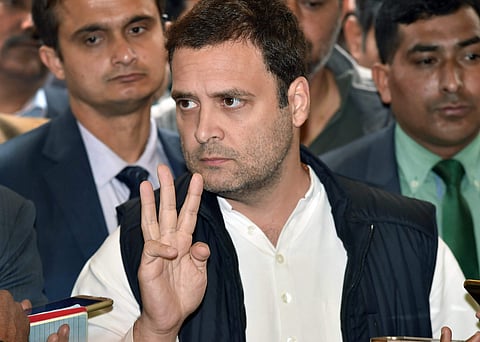 Congress President Rahul Gandhi | PTI