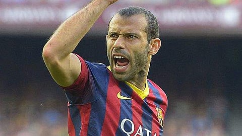 Barcelona defender Javier Mascherano (File | AP)
