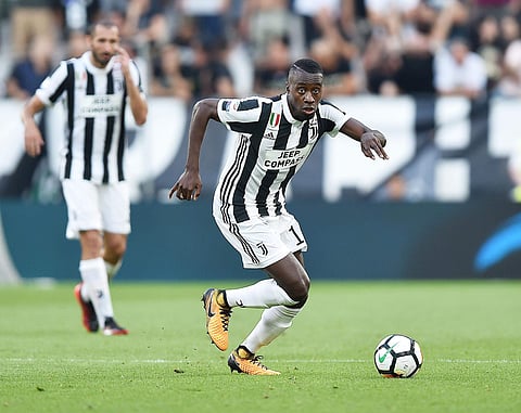 Juventus' Blaise Matuidi runs with the ball during a Serie A soccer match. (Photo | AP )