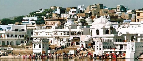 Ghats of the Pushkar Lake