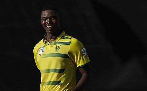 Fast bowlers Duanne Olivier and Lungi Ngidi ( in picture) have been added to the South African squad for the second Test against India, starting in Centurion on Saturday. (Photo: AP)
