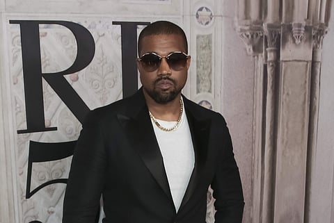n this Sept. 7, 2018, file photo Kanye West attends the Ralph Lauren 50th Anniversary Event held at Bethesda Terrace in Central Park during New York Fashion Week in New York. | AP