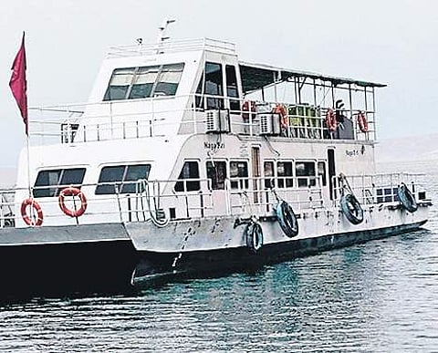 ML Naga Siri at the Vijayapuri South launch station in Guntur district I Express