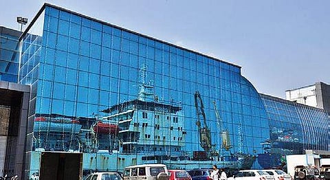 The modernised cruise terminal at West Quay IV in Chennai Port. (Photo | D Sampathkumar/EPS)
