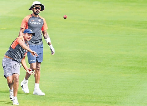 Prithvi Shaw and KL Rahul. ( Photo )