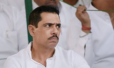 A file photo of Robert Vadra (Photo | PTI)