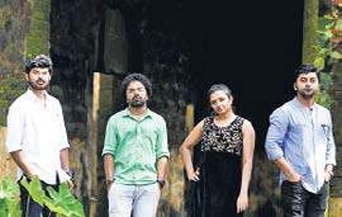 The members of band Yaadon Ki Baarat