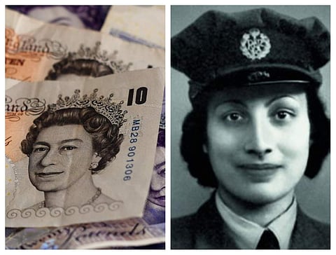 Noor Inayat Khan (R) be considered as the first ethnic minority British woman to be honoured on the currency.