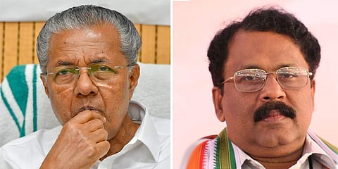 Kerala Chief Minister Pinarayi Vijayan and BJP state president P S Sreedharan Pillai. ( File|PTI)