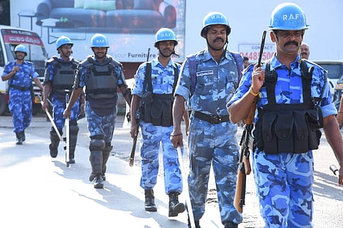 Image of Rapid Action Force personnel for representational purpose (File | EPS)