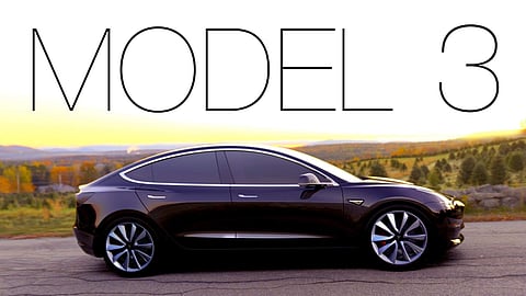 Tesla launches new USD 45,000 Model 3 sedan