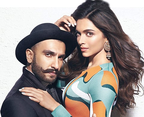 Ranveer Singh and Deepika Padukone