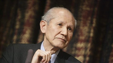 Japanese organic chemist and marine biologist Osamu Shimomura (Photo | AP)
