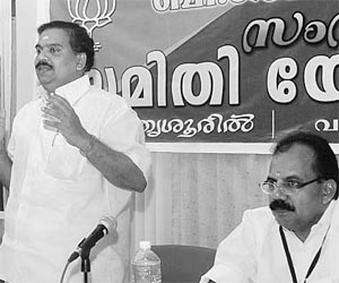 Former BJP state president P K Krishnadas. ( File Photo )