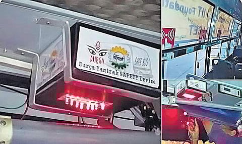 The alarms, which are mainly aimed at making commuting safer for women, are placed in such a way that even a child can access them in times of emergency