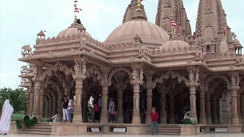 Swaminarayan temple in Gujarat (Photo | YouTube)