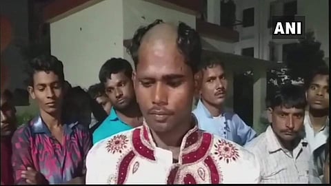 The groom identified as Abdul Kalam was unhappy with the bike he received as a gift from the bride's family. (Photo|ANI)