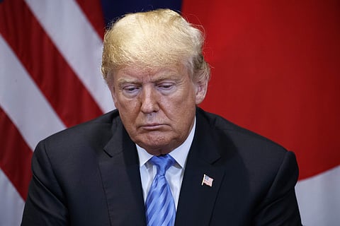 US President Donald Trump (Photo | AP)