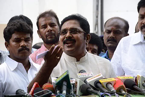 AMMK leader TTV Dhinakaran. (File Photo | EPS)