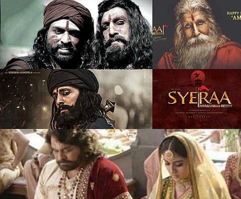 Film: Sye Raa Narasimha Reddy | Directed by: Surender Reddy | Starring: Chiranjeevi, Amitabh Bachchan, Jagapati Babu, Nayantharan Tamannaah, Sudeep, Vijay Sethupathi | Why you should look out for it: The film will be produced in Tamil, Kannada and Malayal