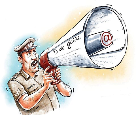 Illustration for Cyber Crime. ( Soumyadip Sinha)