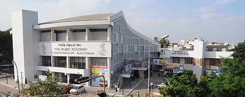 Madras Music Academy. (Photo | EPS/ AS Ganesh)