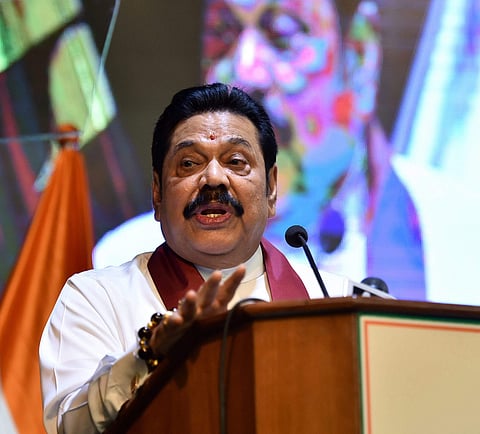 Sri Lanka PM Mahinda Rajapaksa (File | PTI)